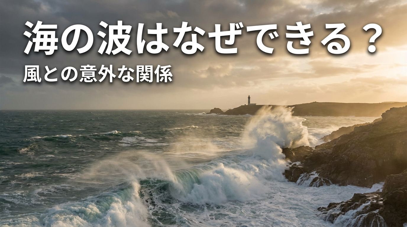海の波はなぜできる?風との意外な関係
