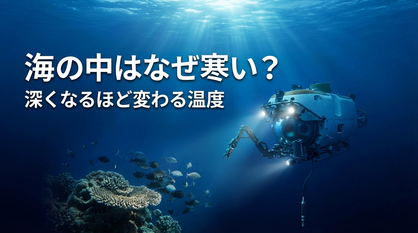 海の中はなぜ寒い？深くなるほど変わる温度の理由