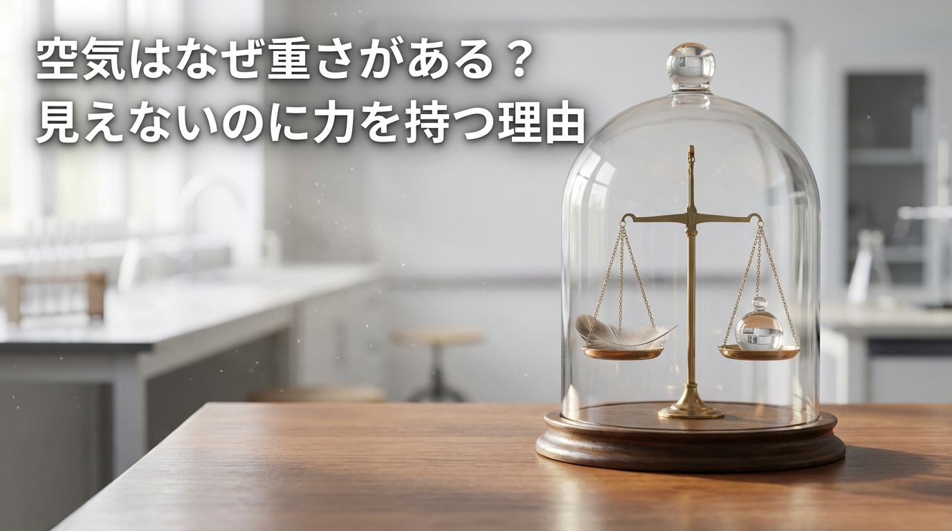 空気はなぜ重さがある?見えないのに力を持つ理由