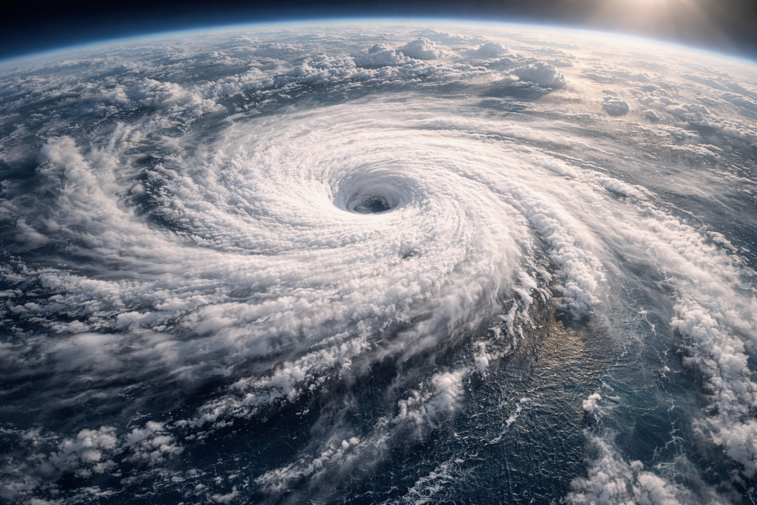 台風は「暖かい海」と「上昇気流」が生む巨大な熱エンジンです