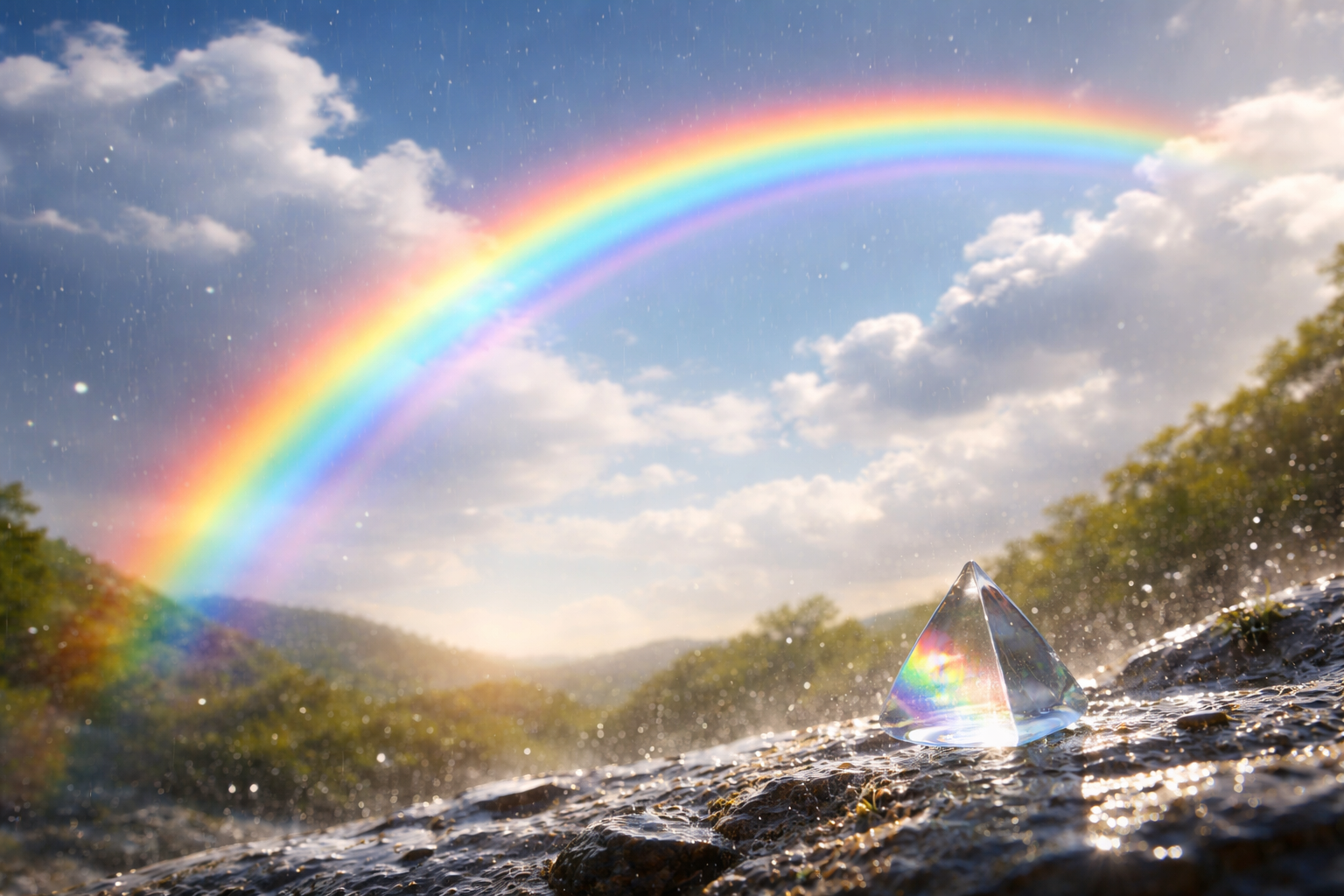 虹が7色とされるのは「物理」と「歴史」の重なりです