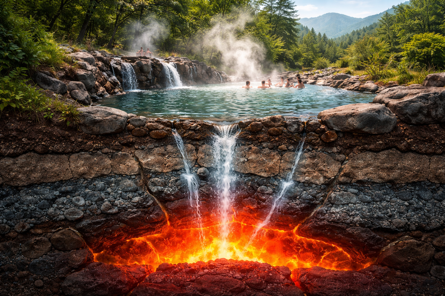 地下で起きていることを順番にたどると理解が深まります