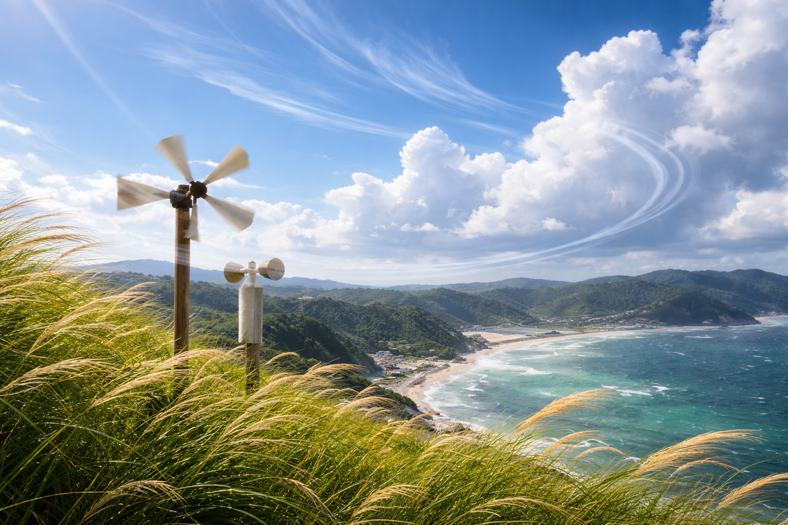 身近な現象でわかる風の動き（具体例）