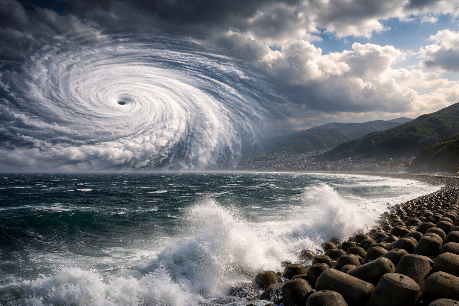 台風が生まれて発達する仕組みを押さえることが第一歩です
