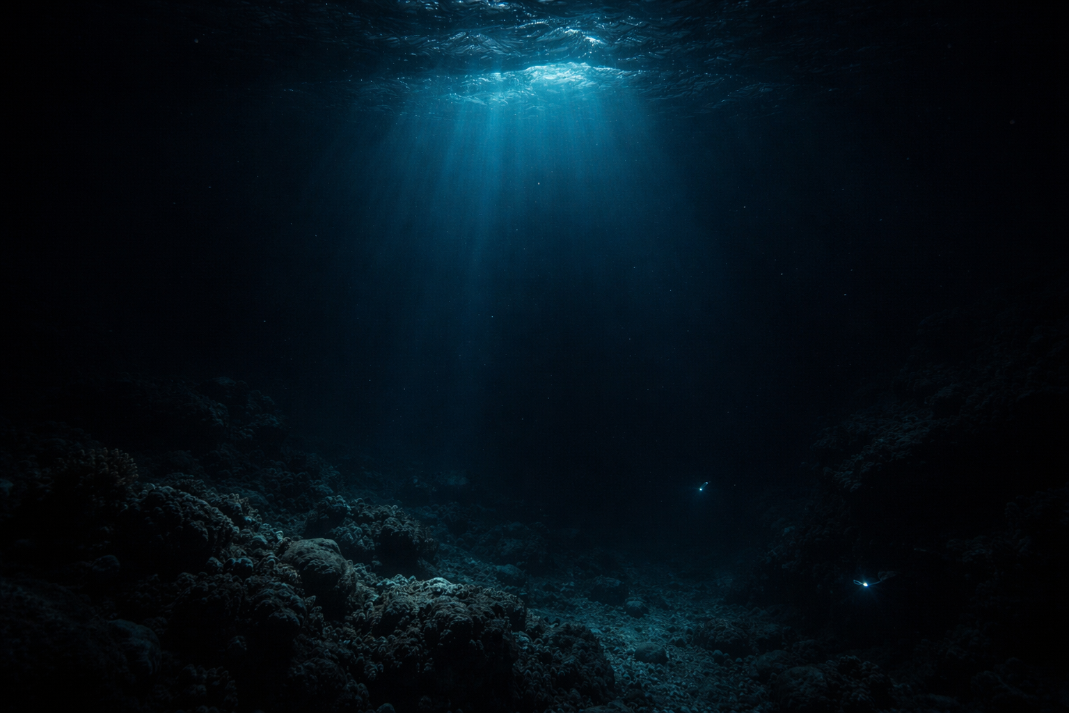 水中で光が消えていく仕組みを知ると、暗闇の理由がはっきりします