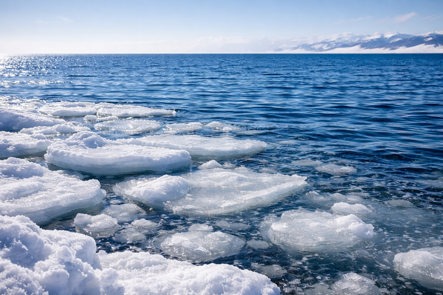 海が凍りにくい最大の理由は「塩分」と「混ざる力」にあります