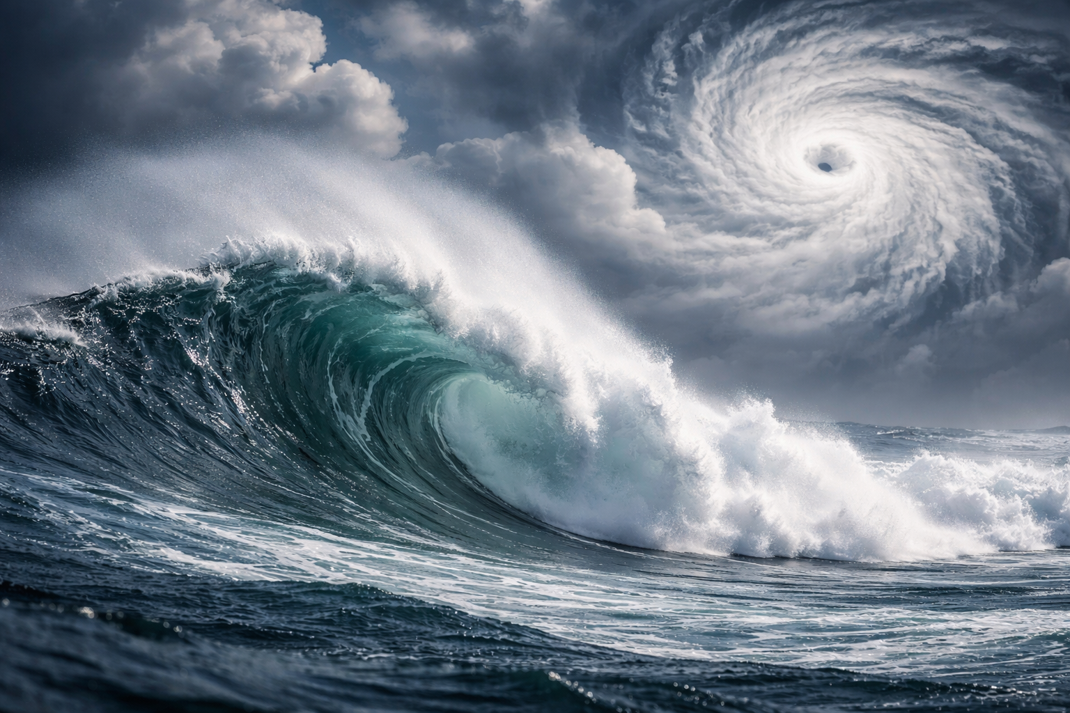 波が大きくなる主因は「風の強さ・時間・距離」で、台風はそれを最大化します