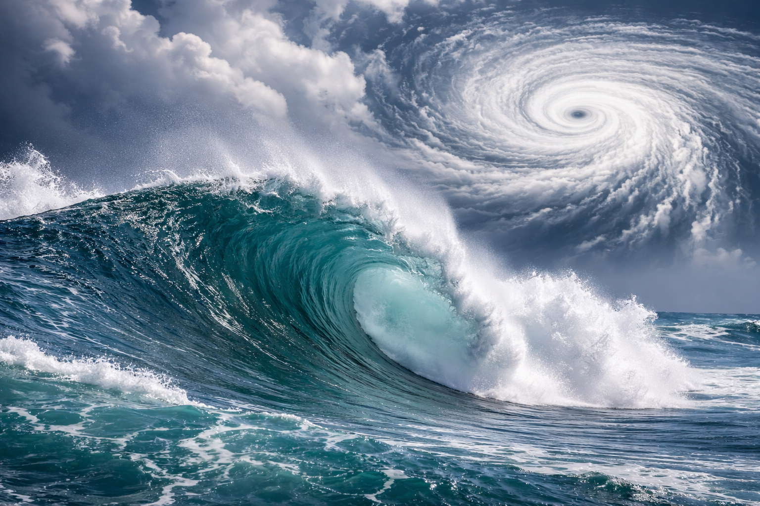 波が大きくなる仕組みを決める3要素と、台風が強い理由