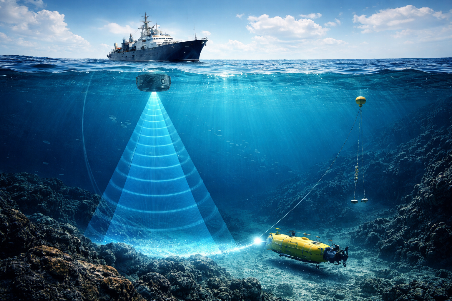 なぜ音で測れるのか：音響測深の仕組みと精度の決まり方