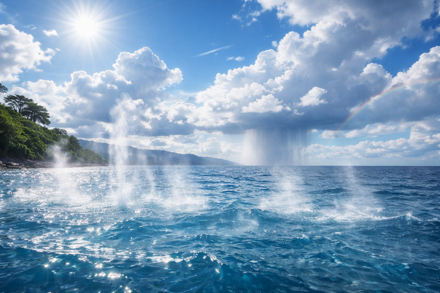 蒸発が起きる理由は「分子の熱運動」と「空気とのバランス」です