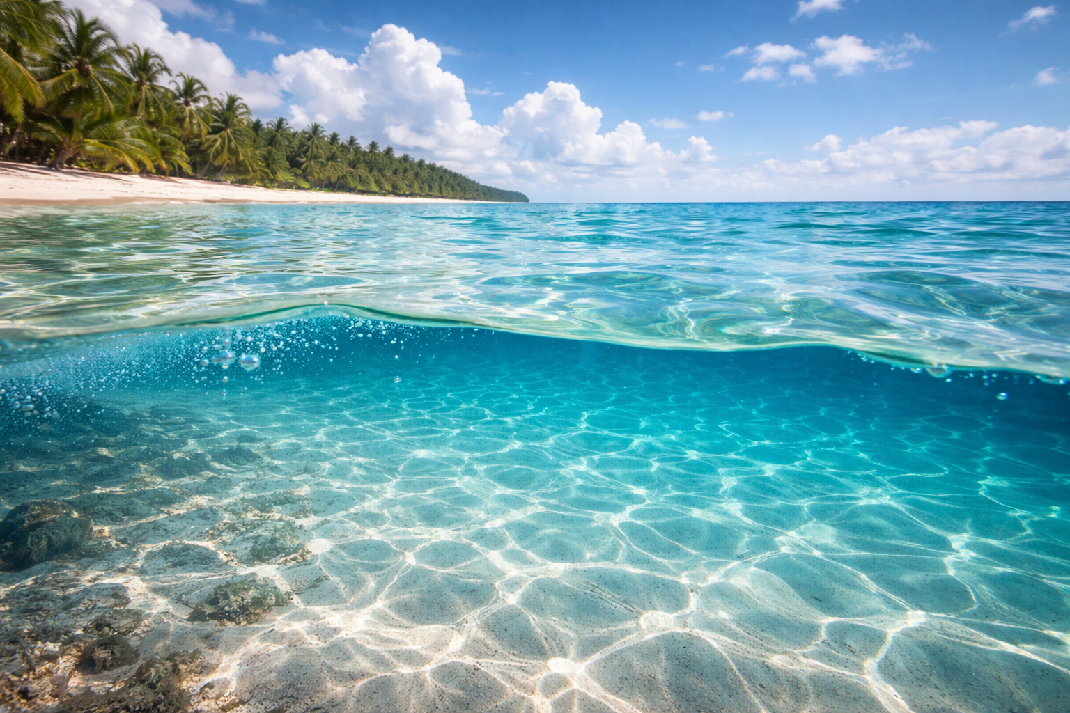 光と水がつくる見え方の仕組み