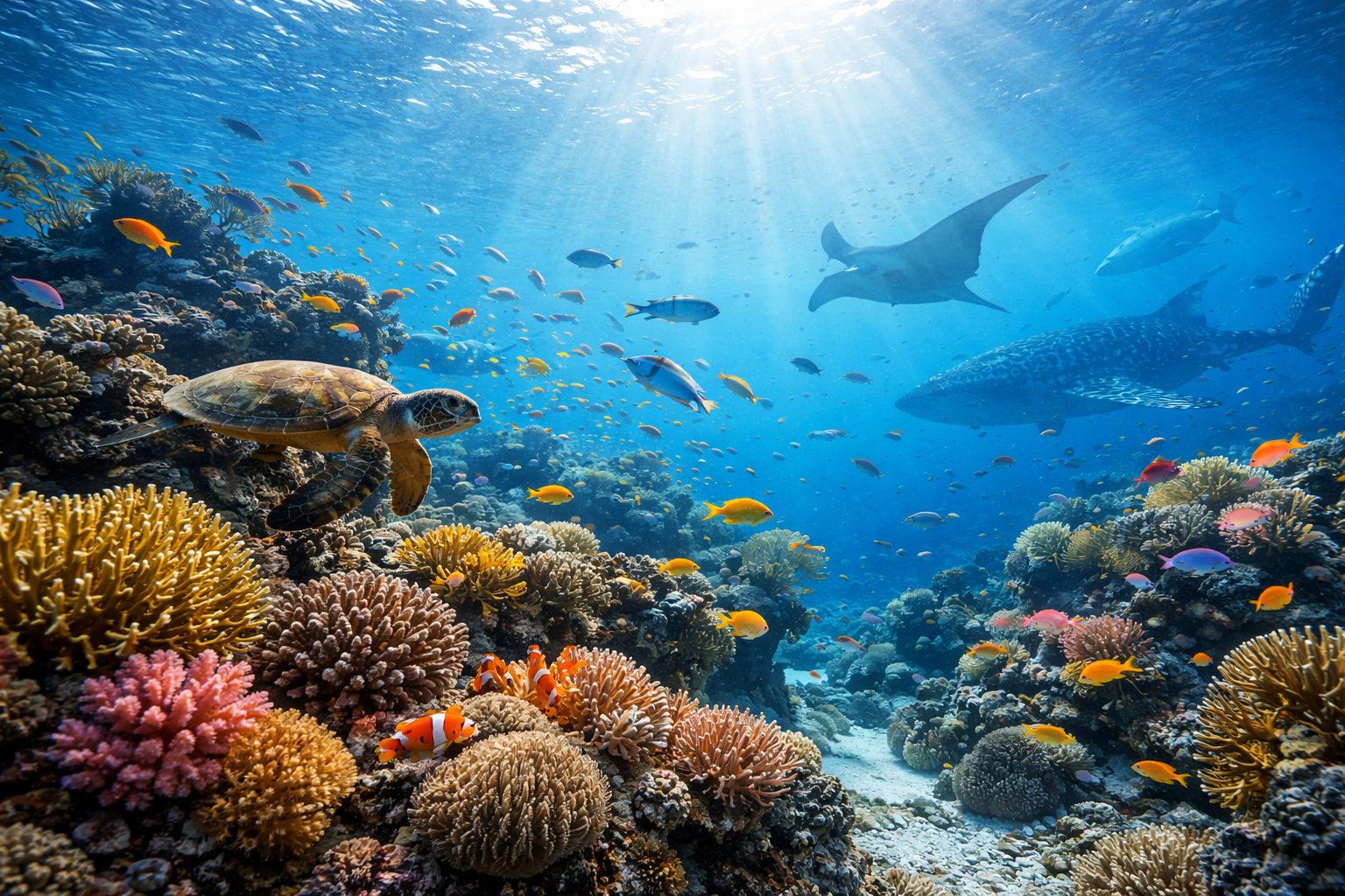 海の豊かさが見える具体的なシーン