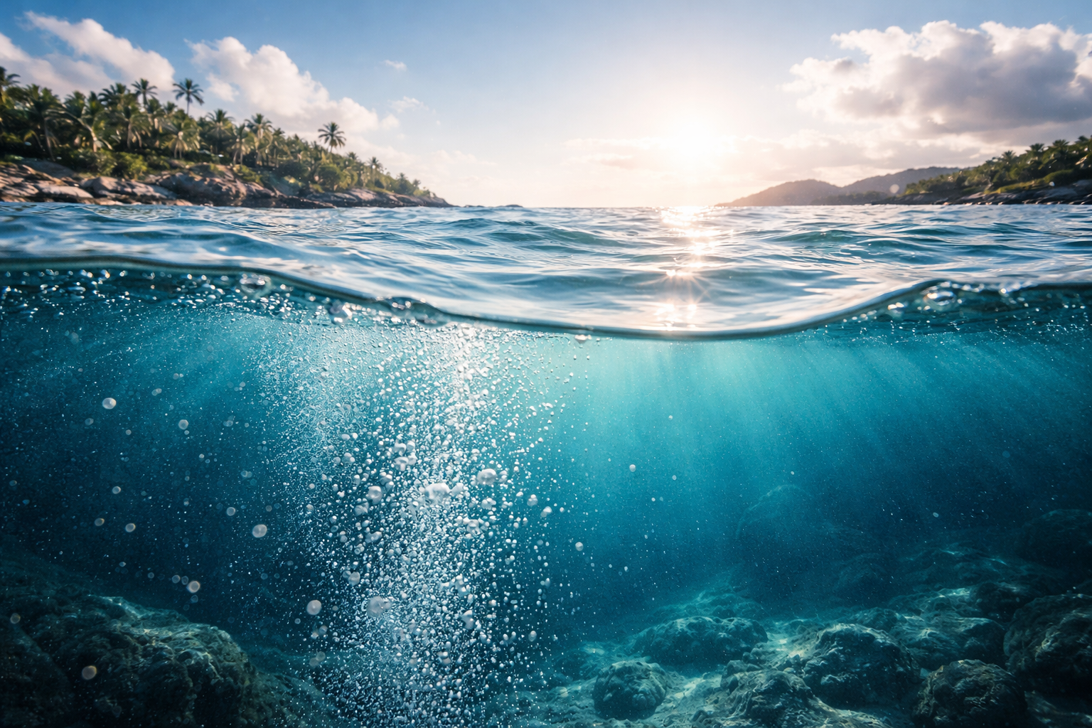密度の違いが見えると、海の現象が身近になります