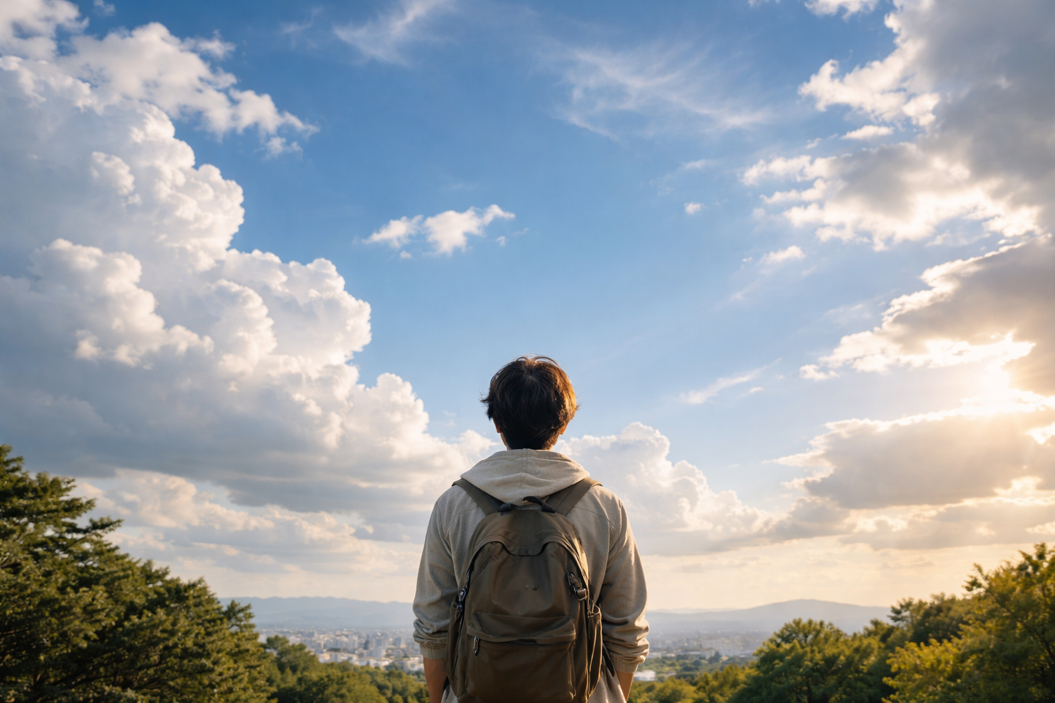 空が広く見えるのは、脳が「空の形」を補正しているからです
