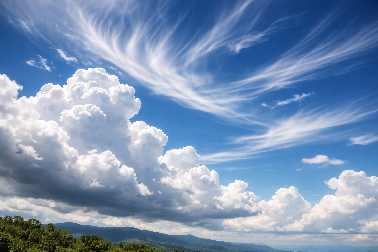 雲の動きは「その高さの風」で決まります