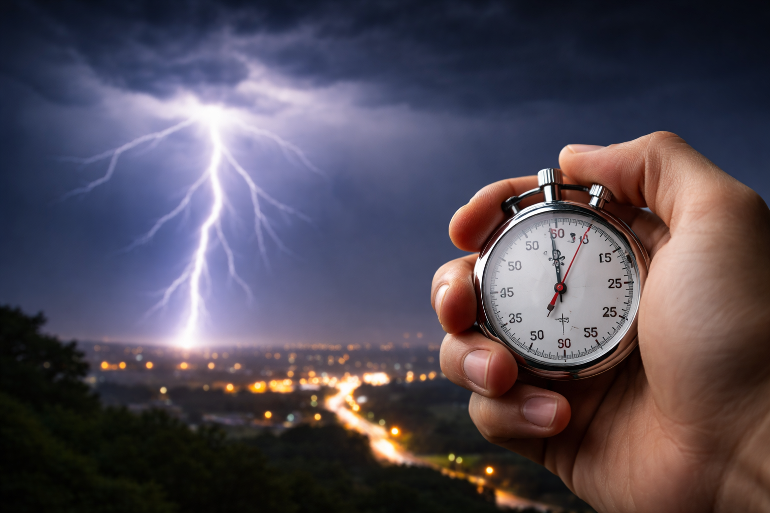 光と音の速さの違いを、身近な感覚に置き換える