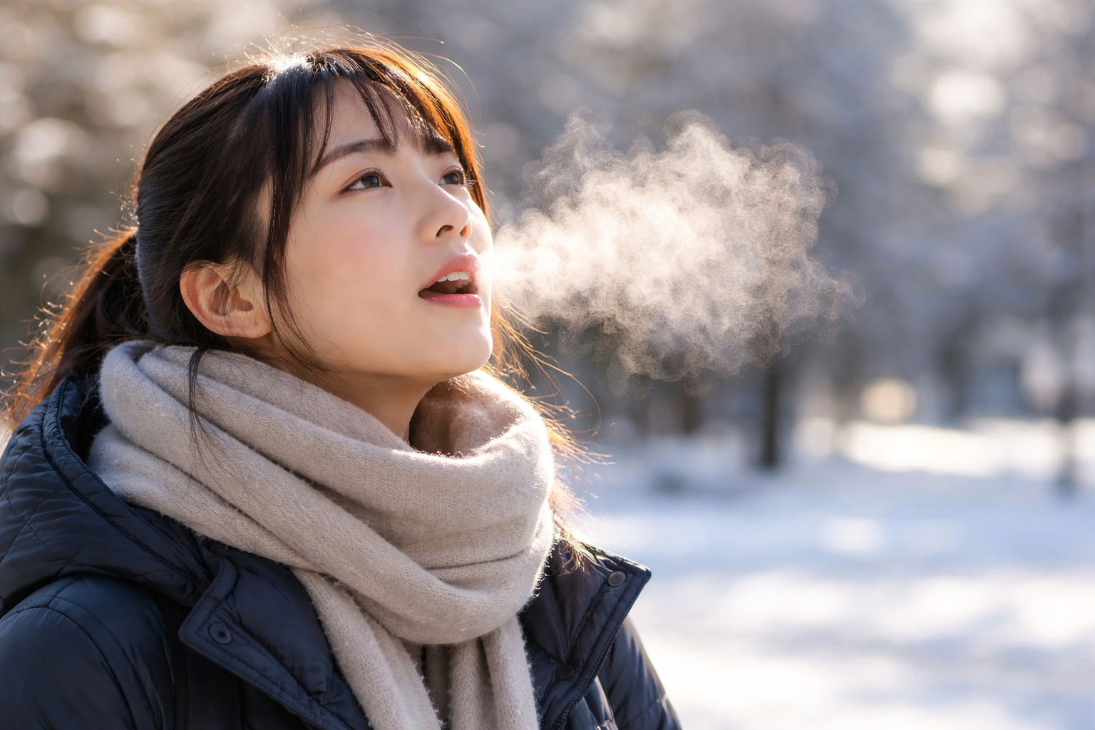 身近な場面で分かる「白い息」の具体的な違い